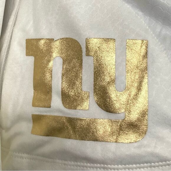 NFL Team Apparel x All Sport Couture New York Giants 1/4 Zip Top Size Medium - Picture 9 of 12